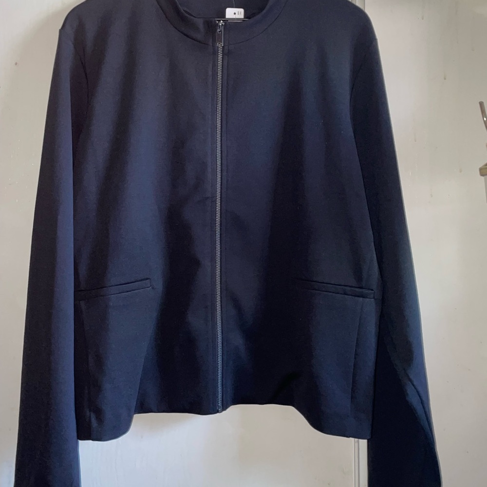 NWT J.Crew 365 Black Jacket